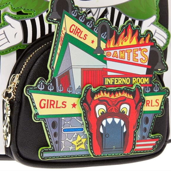 Beetlejuice Loungefly backpack - Picture 3 of 4